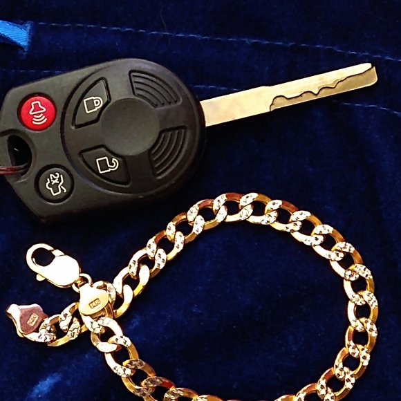 PRECIOUS BRACELET - SOLID 14K GOLD - Picture 6 of 9